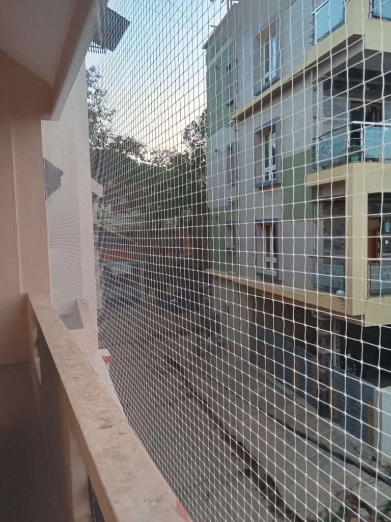 Balcony Safety Nets in Bangalore. Call 9964458892 for Quote