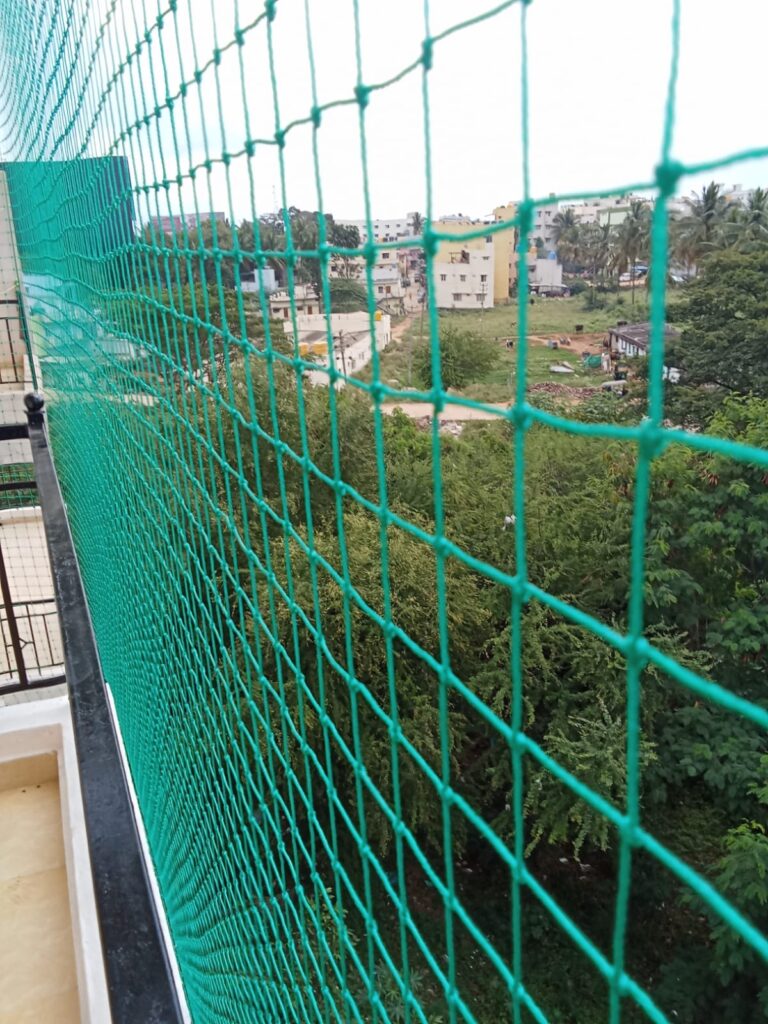 Balcony Safety Nets in Bangalore. Call 9964458892 for Quote