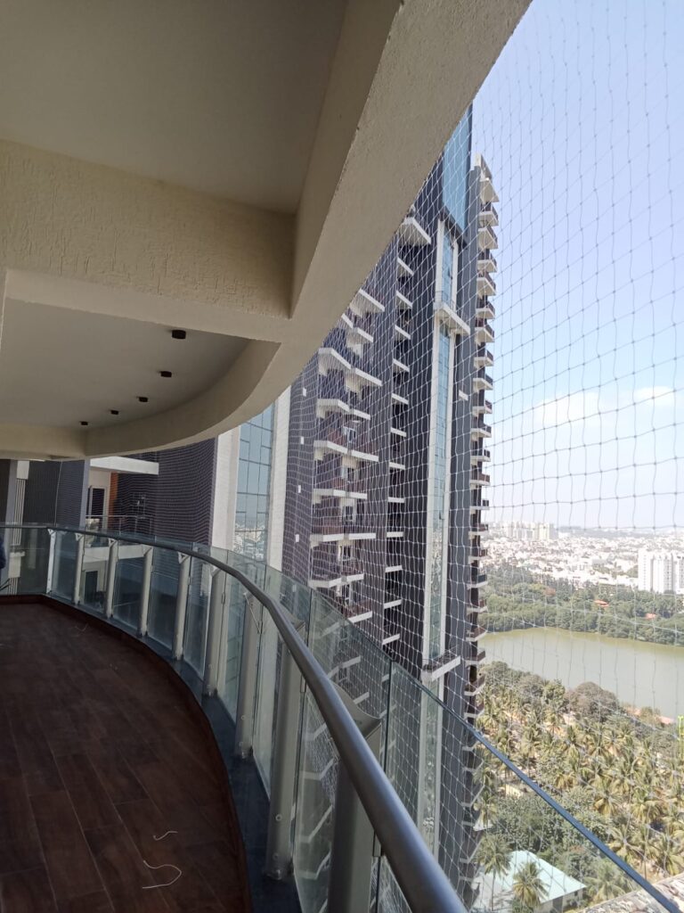 Balcony Safety Nets in Bangalore. Call 9964458892 for Quote