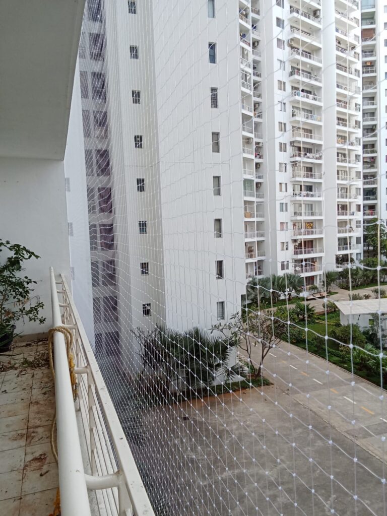 Balcony Safety Nets in Bangalore. Call 9964458892 for Quote