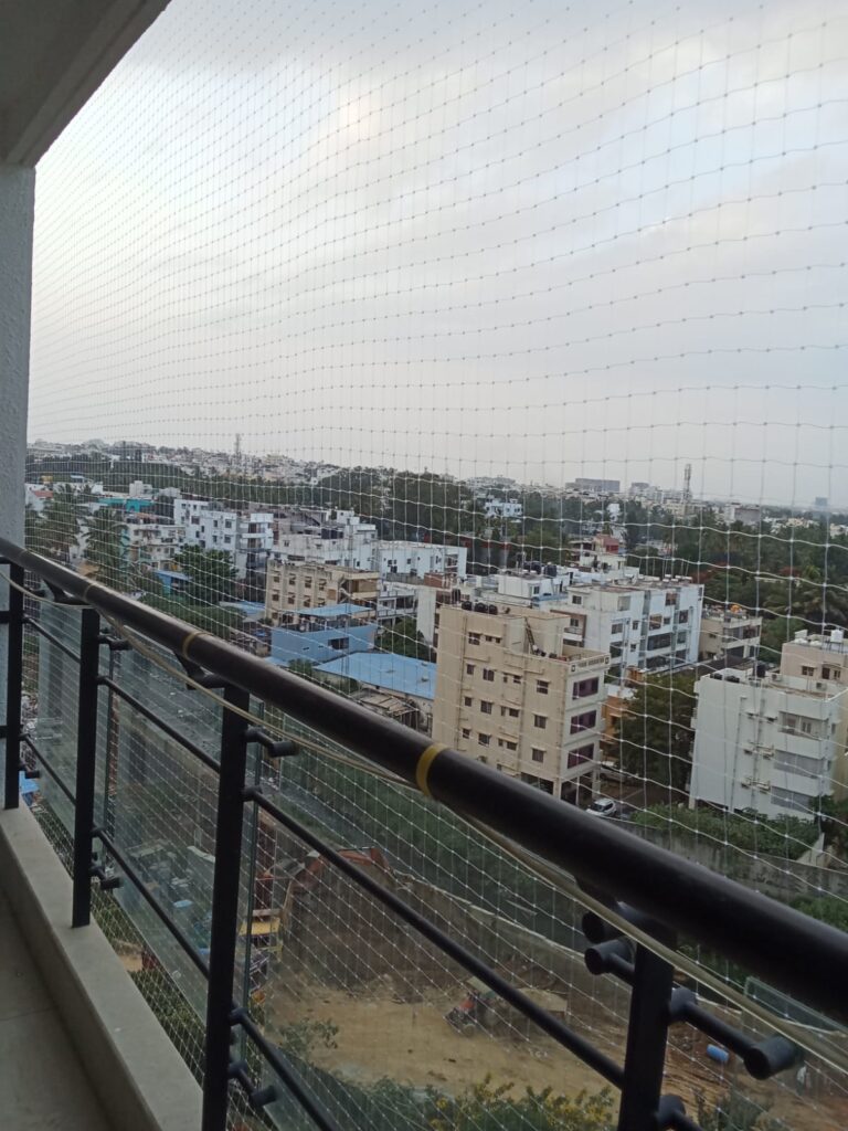 Balcony Safety Nets in Bangalore. Call 9964458892 for Quote