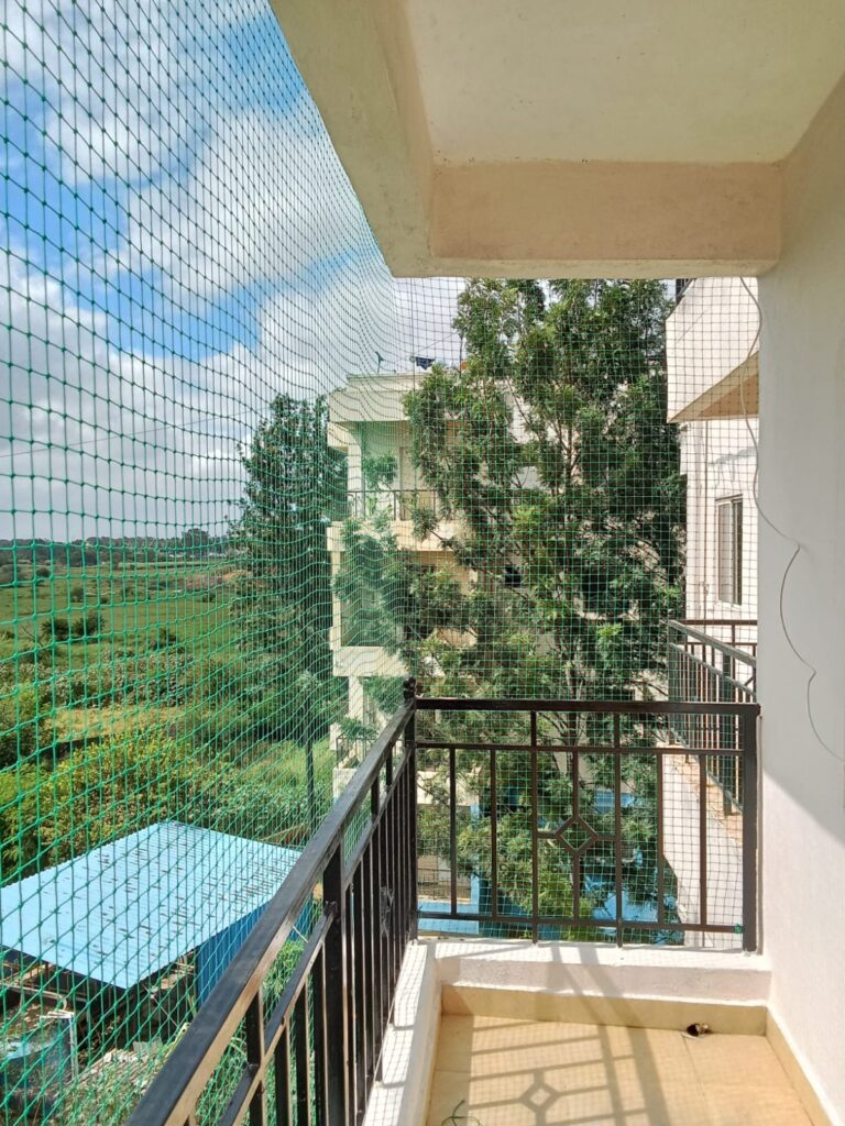 Balcony Safety Nets in Bangalore. Call 9964458892 for Quote